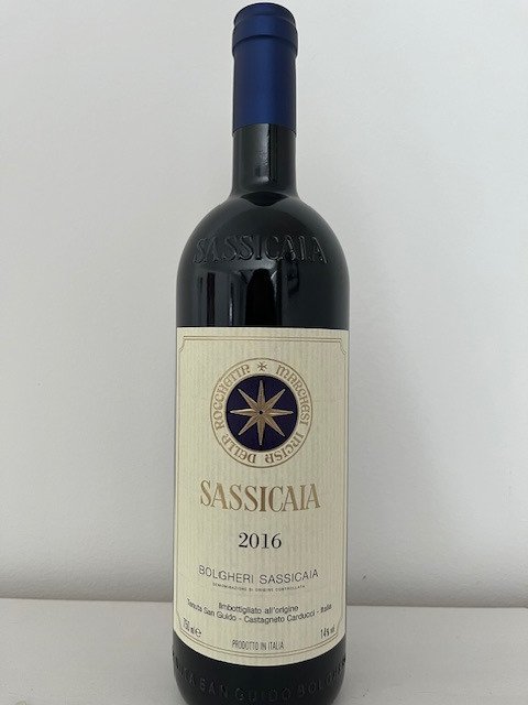 2016 Tenuta San Guido, Sassicaia - Bolgheri DOC - 1 Flasche (0,75Â l)