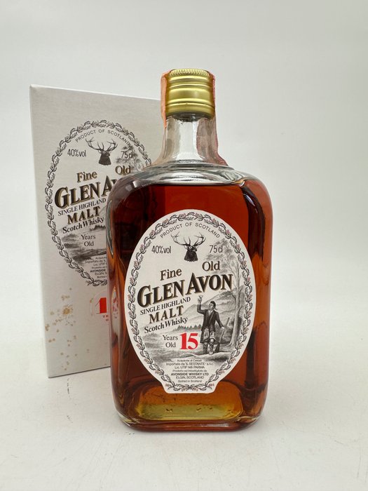 Γκλεν Έιβον 15 years old - Avonside Whisky for Sestante  - b. Δεκαετία του 1980 - 75cl