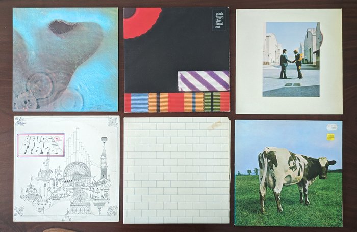 平克・弗洛伊德 - 6 Original Albums Incl. The Wall! - LP 专辑（多件品） - 1971