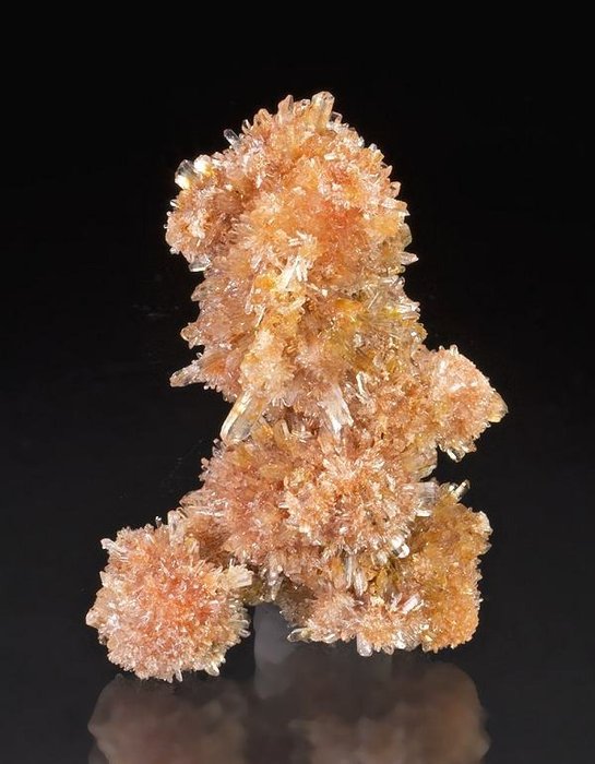 Creedite 水晶群 - 高度: 7 cm - 闊度: 4.5 cm- 60 g