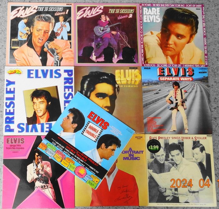Elvis Presley - Flere titler - LP - 1972