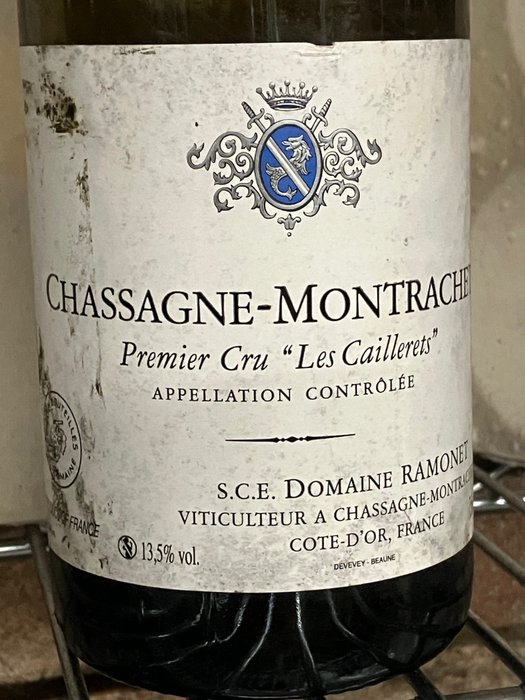 2007 Chassagne Montrachet 1° Cru "Les Caillerettes" - Domaine Ramonet - Burgundi 1er Cru - 1 Pullo (0.75L)