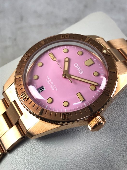 Oris - Divers Sixty-Five Cotton Candy Bronze Automatic - 01 733 7771 3158-07 8 19 15 - 中性 - 2011至今