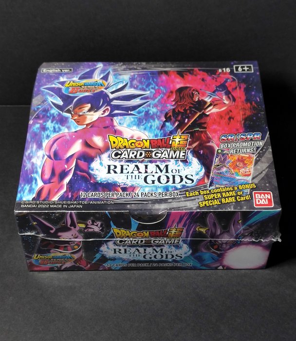 Bandai - Dragon Ball Super card game Booster box - BT16 - Realm of the Gods