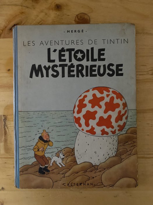 Tintin T10 - L’étoile mystérieuse (B1) - C - 1 Album - Wznowione Wydanie - 1946