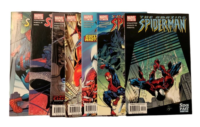 Amazing Spider-Man (1999 Series) # 506, 507, 508, 509, 511, 513 & 514 - Very High Grade! - 7 Comic collection - Første utgave - 2004/2005