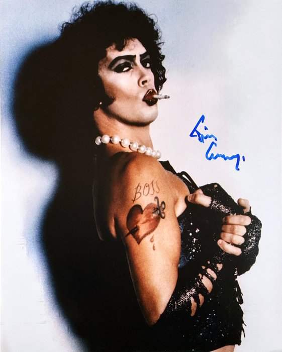 The Rocky Horror Picture Show - Signed by Tim Curry (Dr. Frank-N-Furter) - Autograph with COA