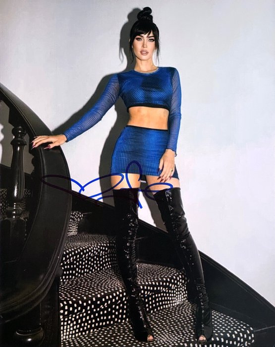 Megan Fox - Authentic Signed Photo from Cibelle Levi Photoshoot (2022) - Autograph with COA