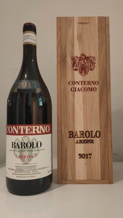 2017 Giacomo Conterno, Barolo Arione - Piamonte - 1 Magnum (1,5 L)