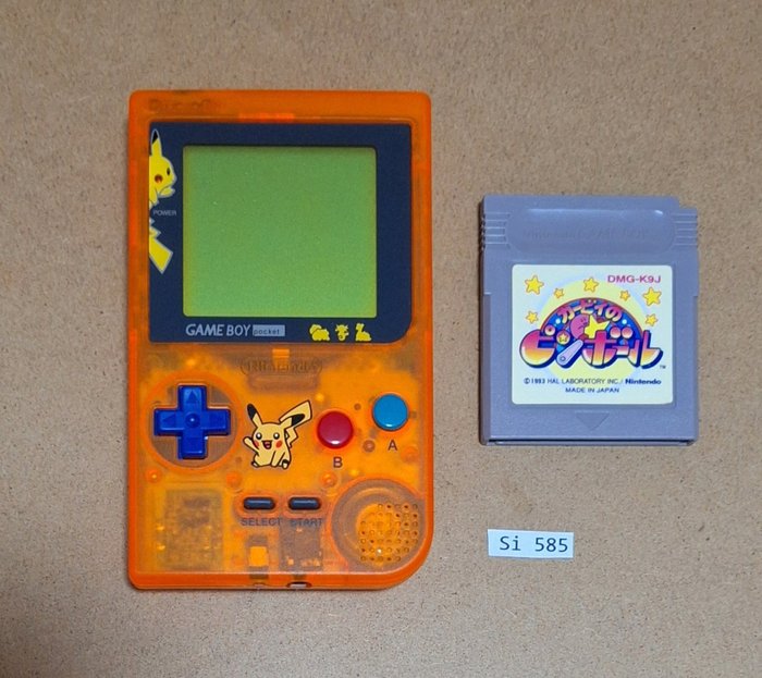 Nintendo Game Boy Pocket (Pokémon New Shell) - Videojáték-konzol + játékkészlet - Eredeti doboz nékül