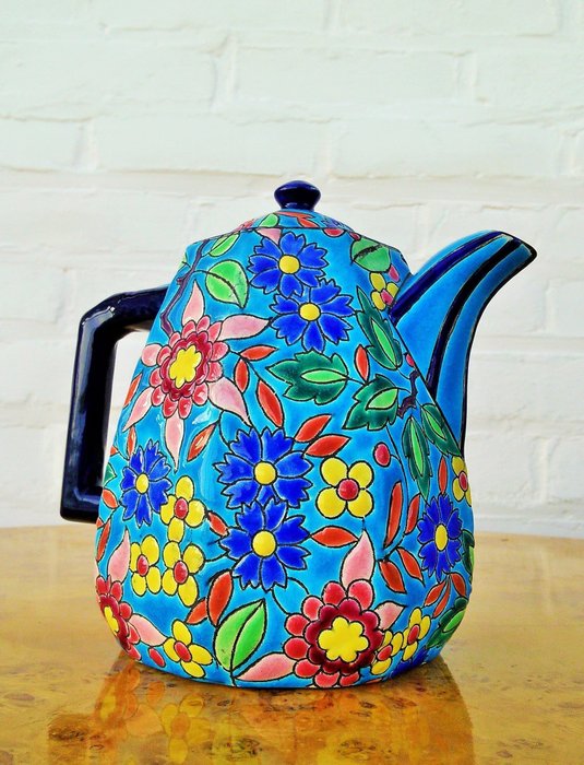 Longwy - 咖啡壺 - 瑪瑙, 陶瓷