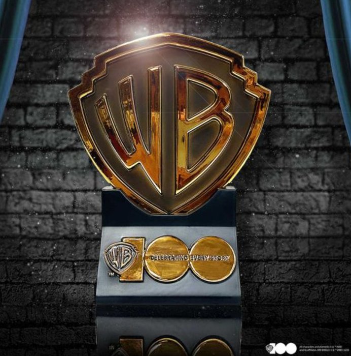 Warner Bros. -  - Filmrequisite Warner Bros Plakette in limitierter Auflage (neuwertiger Zustand)