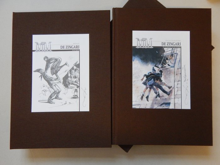 De Zingari Millennium MM collectie luxe - De schreeuw van de stomme - Luxe + gesigneerde prent + schetsboekje in schuifdoos - oplage 85 - 1 x deluxe albumi - Ensipainos - 2007