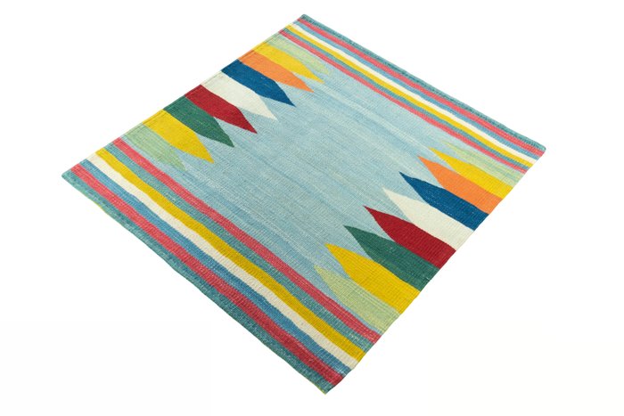 基里姆法尔斯 - 凯利姆平织地毯 - 87 cm - 82 cm