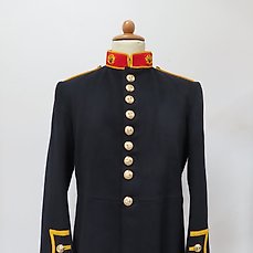 Verenigd Koninkrijk – Tuniek, Geel, Gevlochten, Royal Marines Band. – Militair uniform
