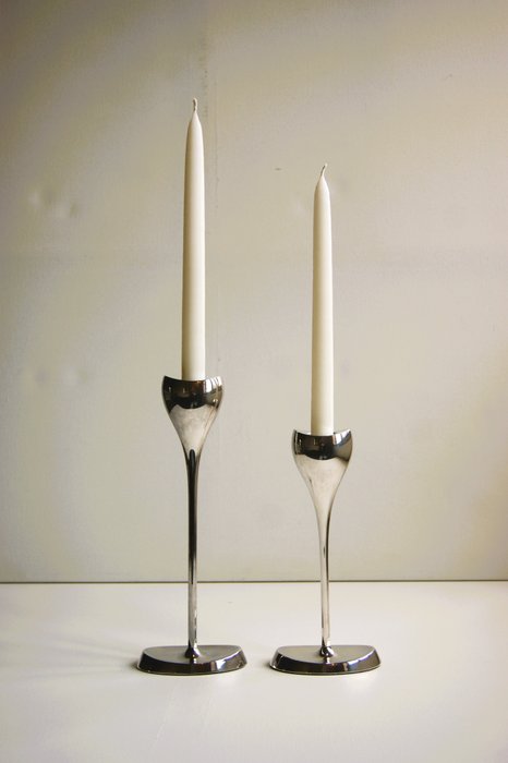 Kronen Denmark - Candlestick (2) - Silverplate