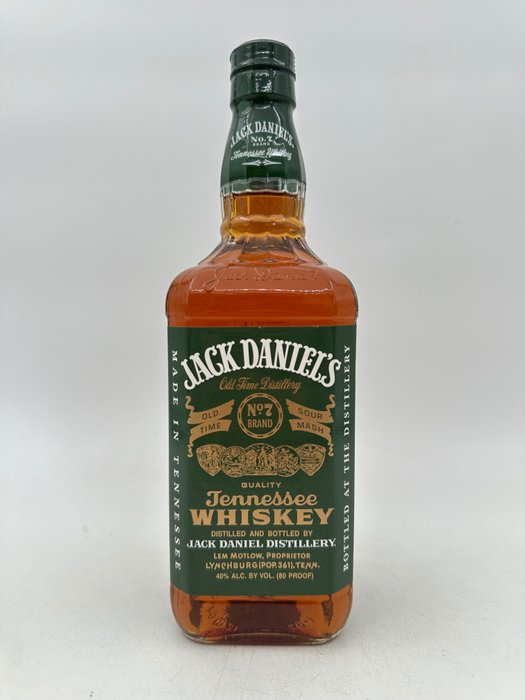 Jack Daniel's - Old No 7 - Green Label  - 1.0 L