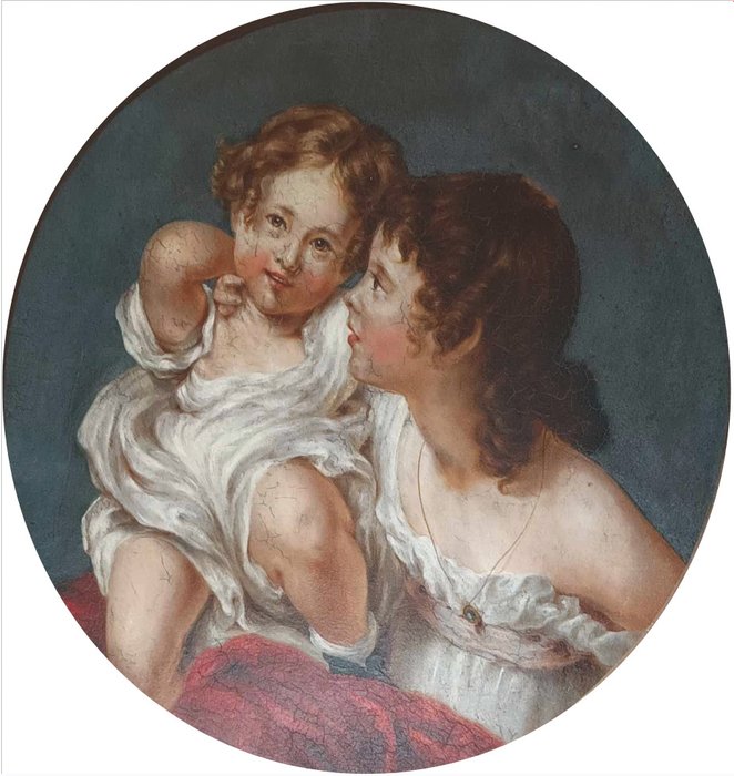 European school (XIX), After Sir Thomas Lawrence (1769-1830)) - The Calmady Children