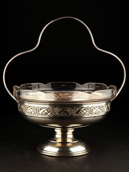 Cake stand - Silver-plated