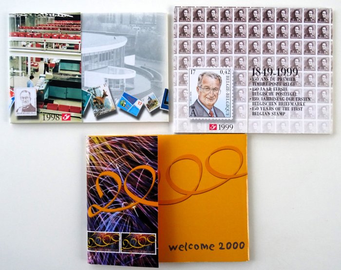 Belgien 1998/2000 - Slutningen af århundredet: tre komplette årlige samlinger.