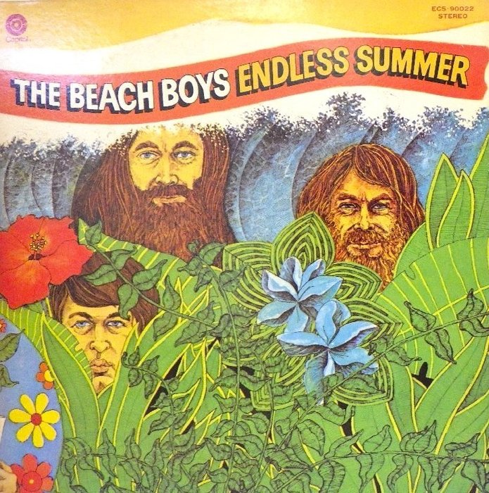 The Beach Boys - Endless Summer / Japanese Promo Pressing  (Missprint) - LP - 1.ª prensagem, Erro de impressão, Prensagem de promoção, Prensagem Japonesa. - 1975