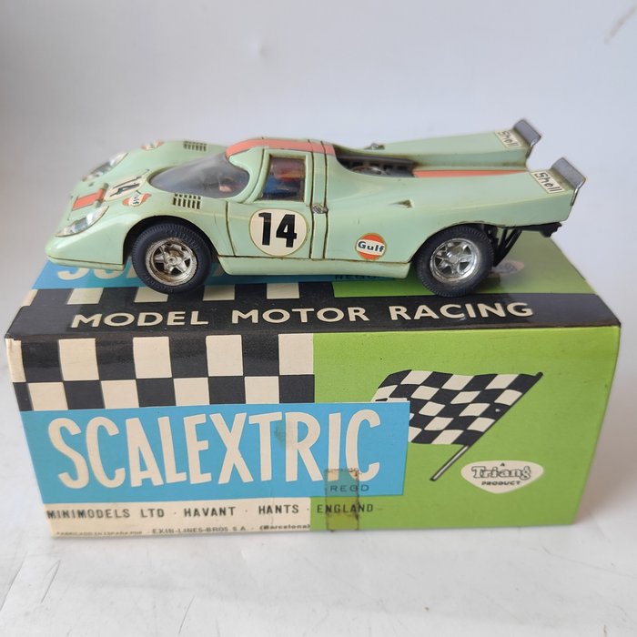 Scalextric 1:32 - Modelsportsvogn - Porsche 917 - Model Motor Racing Ref. C-46