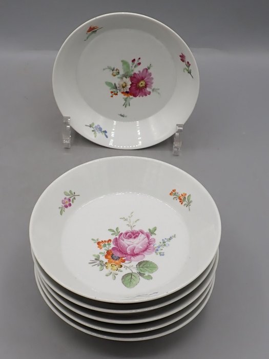 Fürstenberg - Plate (6) - Porcelain