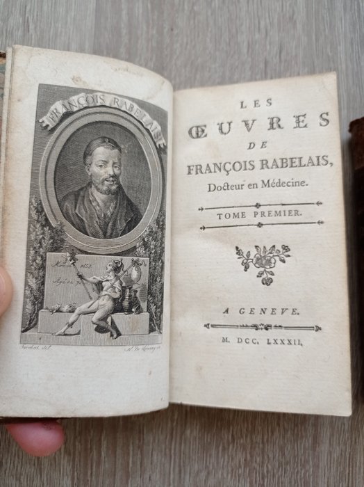 Francois Rabelais - Les Oeuvres de Francois Rabelais, Docteur en Médecine - 1782