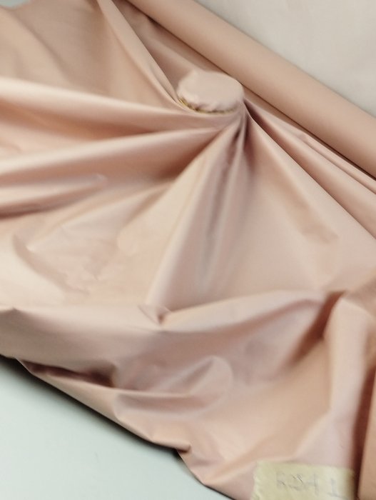 华丽粉色单色剪裁1纯棉带虹彩效果 - 纺织品  - 4 m - 1.5 m