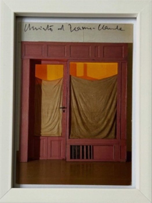 Christo & Jeanne-Claude (1935-2020) - „The Purple Store Front“ signed