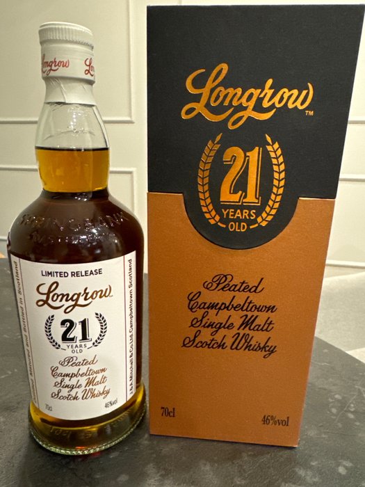 Longrow 21 years old - Original bottling  - 70 cl