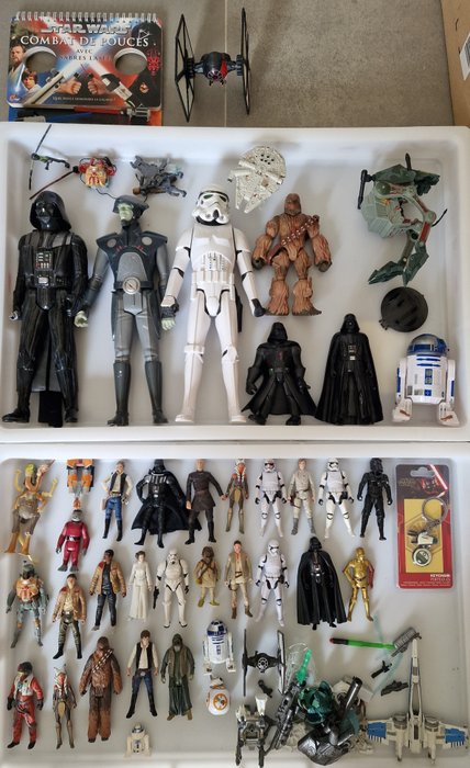 Star Wars Hasbro Kenner Funko - Statuetă - Collection de jouets Star Wars  (49) - În mare parte din plastic