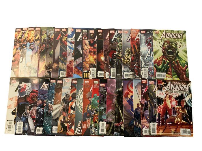 Avengers the Initiative (2007) # 1-35 (complete series) + # 1 Variant, Annual # 1, Reptyl et al. - Very High Grade! Secret Invasion and Siege Tie-ins! - 39 Comic - Ensipainos - 2007/2010