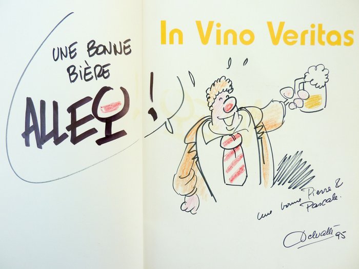 In Vino Veritas + dédicace - C - 1 Album - 第一版 - 1995