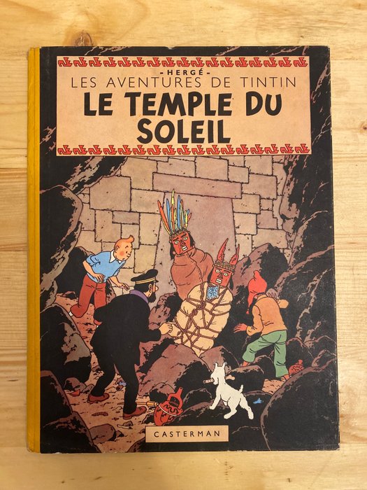 Tintin T14 - Le temple du soleil (B3) - C - 1 Album - Prima ediție - 1949