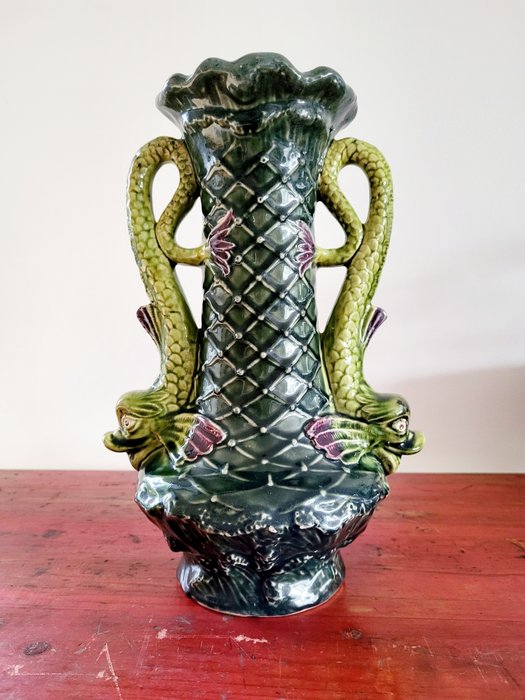 majolica Hasselt - 花瓶 -  陶器  - 陶瓷