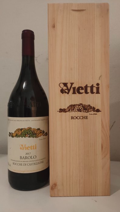 2017 Vietti - Barolo Rocche di Castiglione - 巴羅洛 DOCG - 1 馬格南瓶(1.5公升)