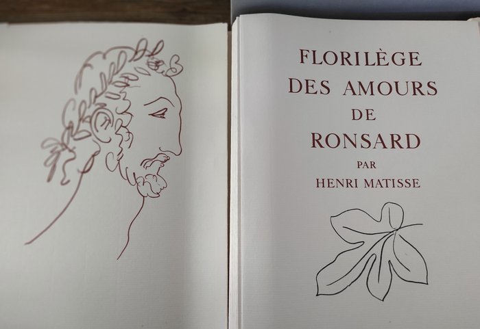 Ronsard / Matisse - Florilège des amours de Ronsard - 1974