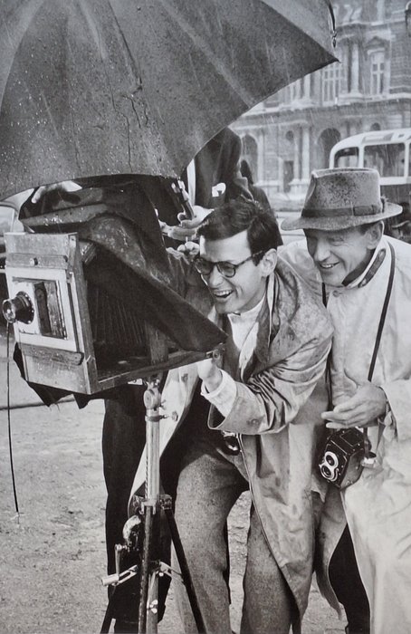 David Seymour [1911-1956] - Richard Avedon et Fred Astaire, Paris , 1956
