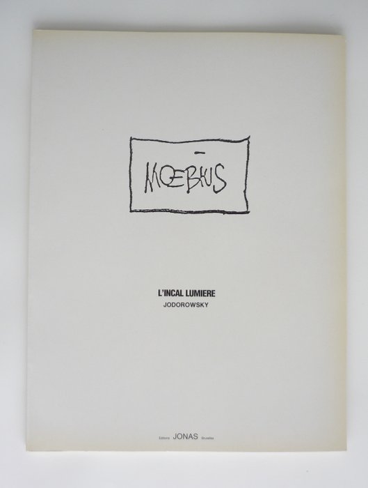 Moebius - L'Incal T2 - B - 1 Album - Edição limitada - 1986