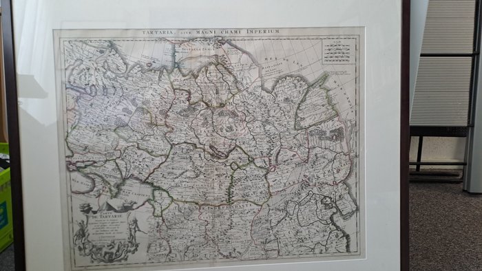 Aasia, Kartta - Koillis-Aasia / Tartaria / Kiina; Sovens & Mortier Amsterdam - Tartaria, sive. Magni Chami Imperium - 1721-1750