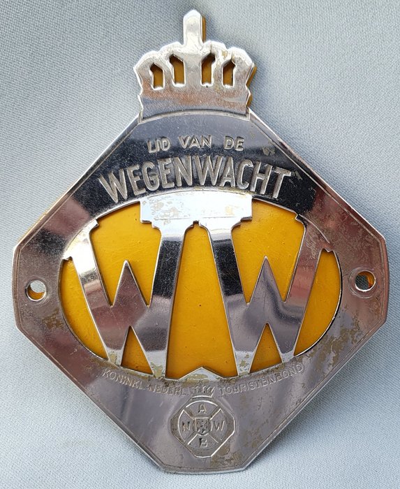 Jelvény - Grille Badge WW - Hollandia - 20. század közepe (2. világháború)