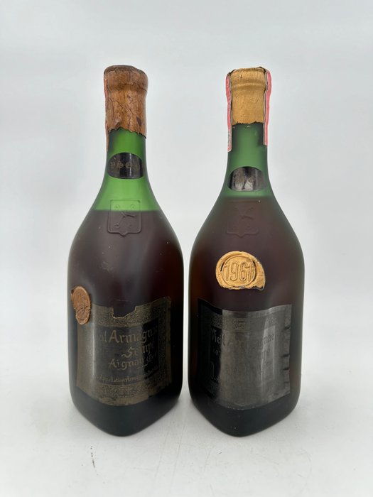 Sempé 1961 - Vieil Armagnac  - b. 1970er Jahre - 75 cl - 2 flaschen