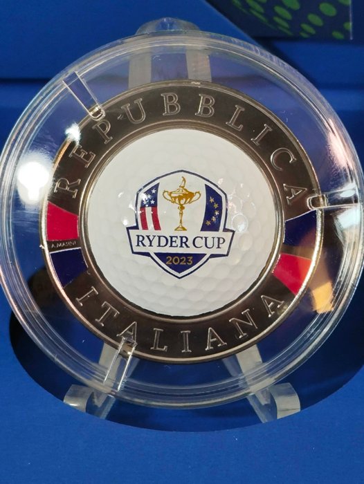 Itália. 10 Euro 2023 "Ryder Cup"  (Sem preço de reserva)