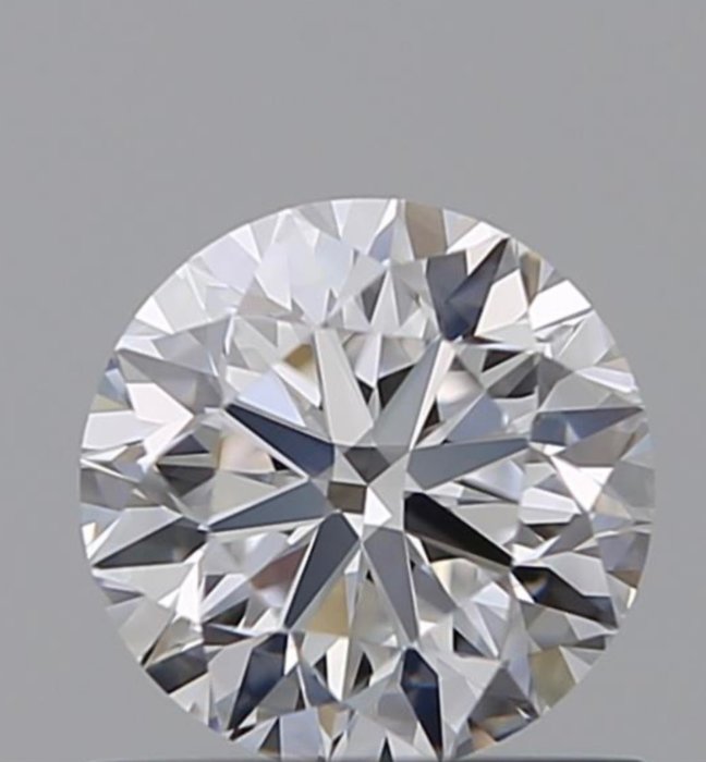 1 pcs Gyémánt - 0.70 ct - Briliáns - D (színtelen) - VVS2, No Reserve