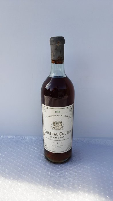 1962 Château Coutet - Sauternes 1er Grand Cru Classé - 1 Flaska (0,75 l)