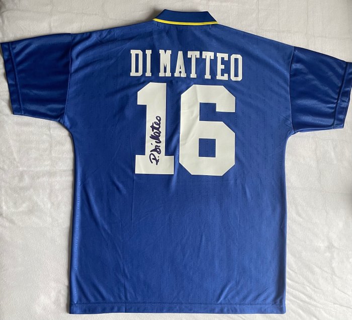 Chelsea - Roberto di Matteo - 1998 - Fotballskjorte