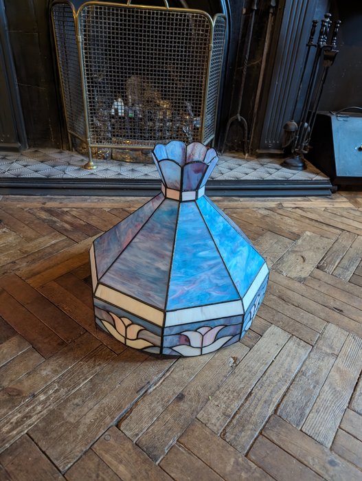 Lámpara de techo con pantalla - Vidrio (vidrio de color)