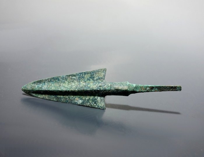 Luristan Bronze, Luristan bronze pilehoved Pilespids - 92 mm  (Ingen mindstepris)