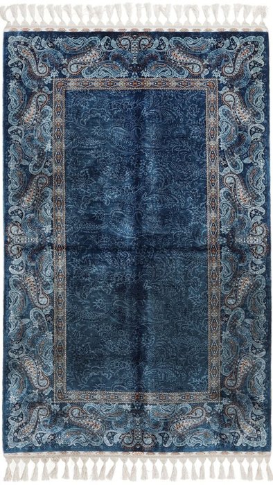 Tapete Hereke Original Fine China Seda Pura em Seda Novo Tapete - Carpete - 154 cm - 93 cm
